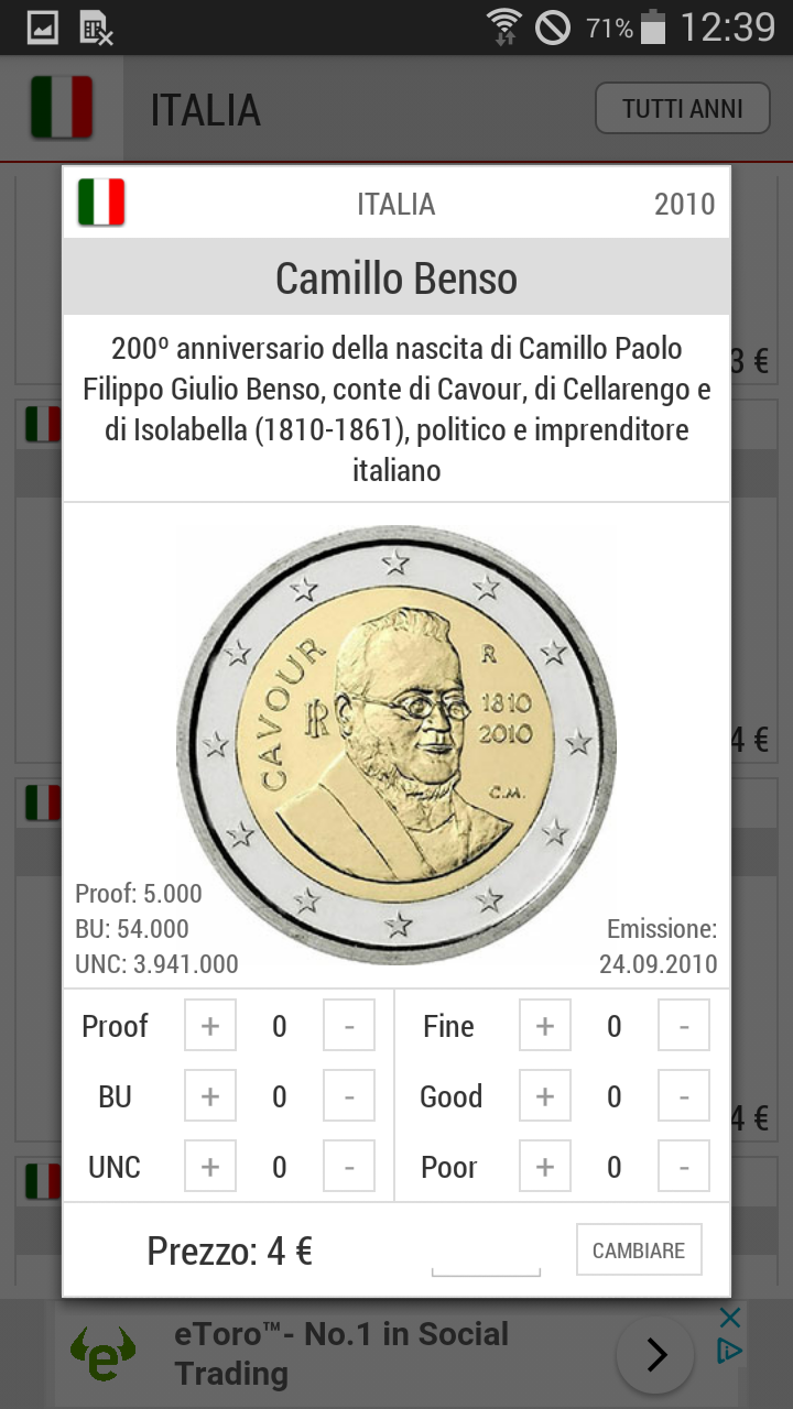 L'app 2 Euro offre una guida completa alle monete commemorative