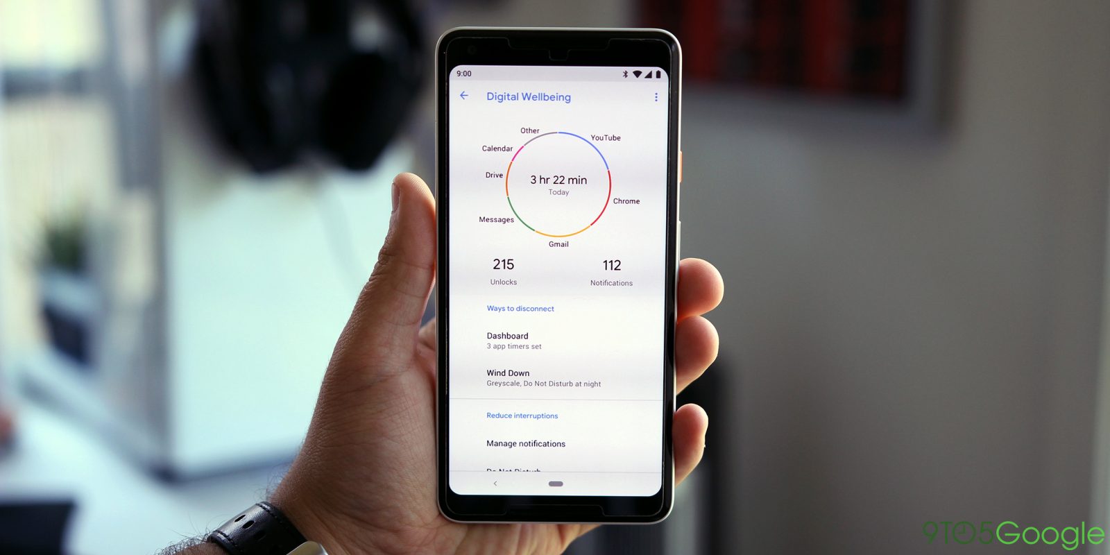 Android pie digital wellbeing pixel 2 xl 21