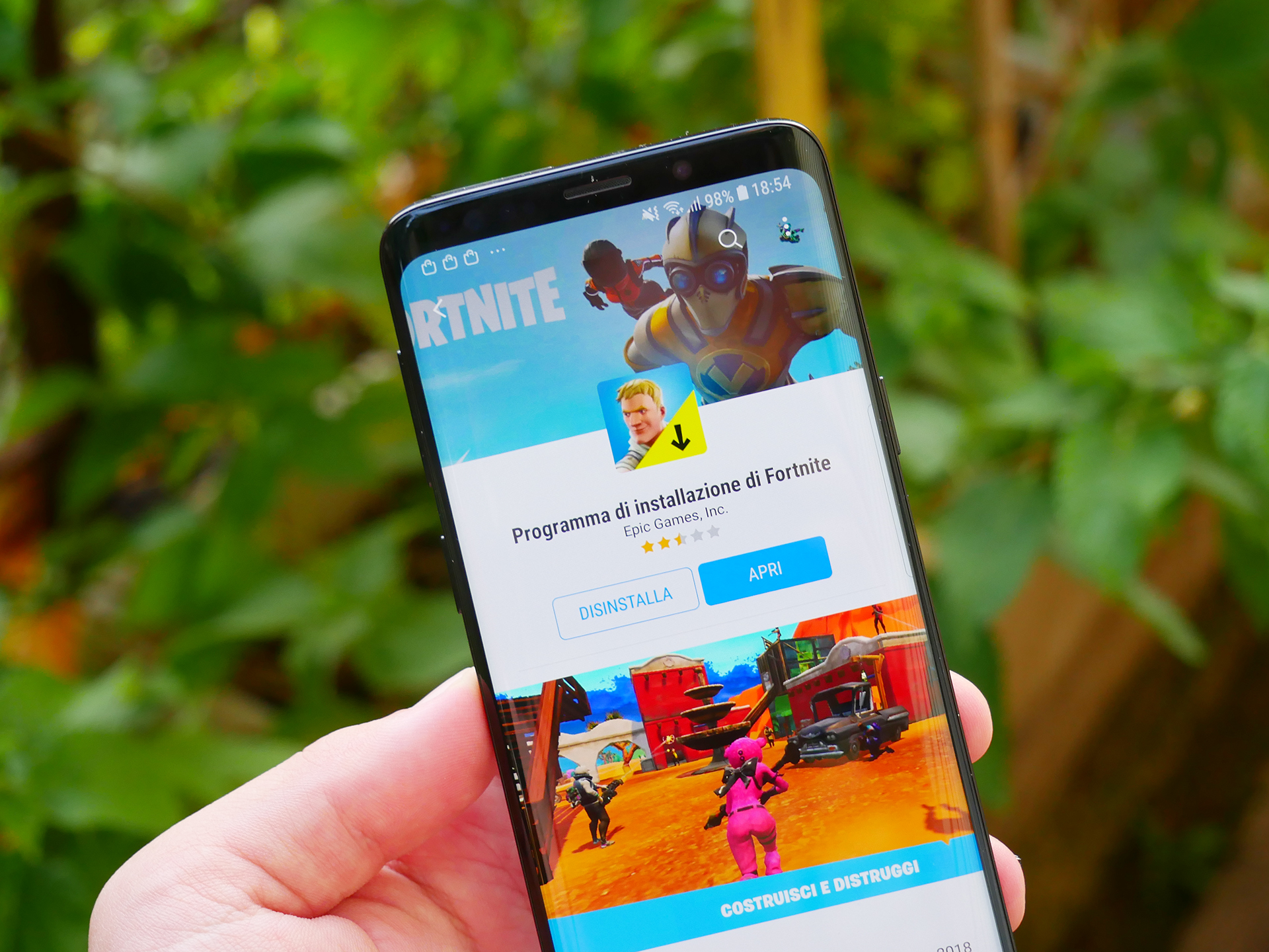 fortnite per android download apk dispositivi compatibili come installarlo tuttoandroid - descargar fortnite para samsung j6