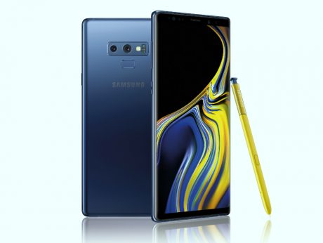 Samsung galaxy note 9 blue