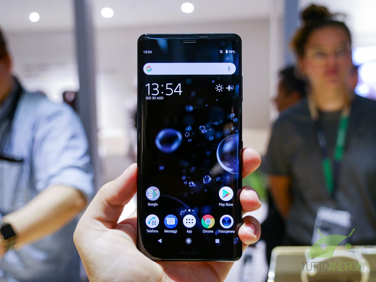 Sony Xperia XZ3 migliora XZ2 senza sostituirlo (video anteprima)