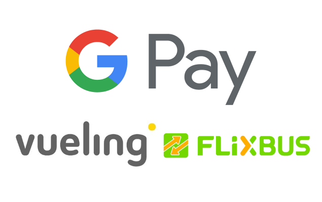 Google Pay Flixbus Vueling