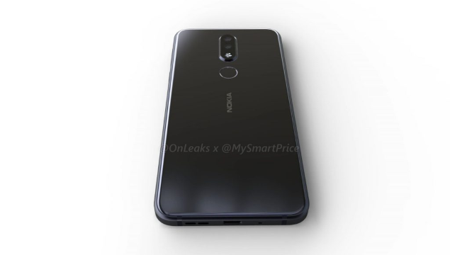 Nokia 7.1 Plus cad render 1