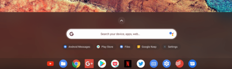 Chrome os android pie assistant 1