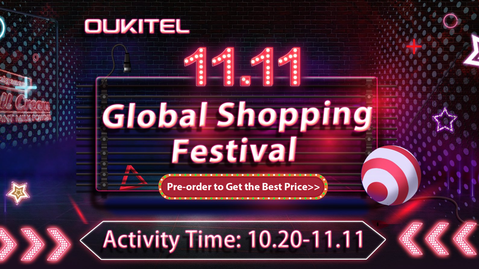 OUKITEL 11.11 Brand sale
