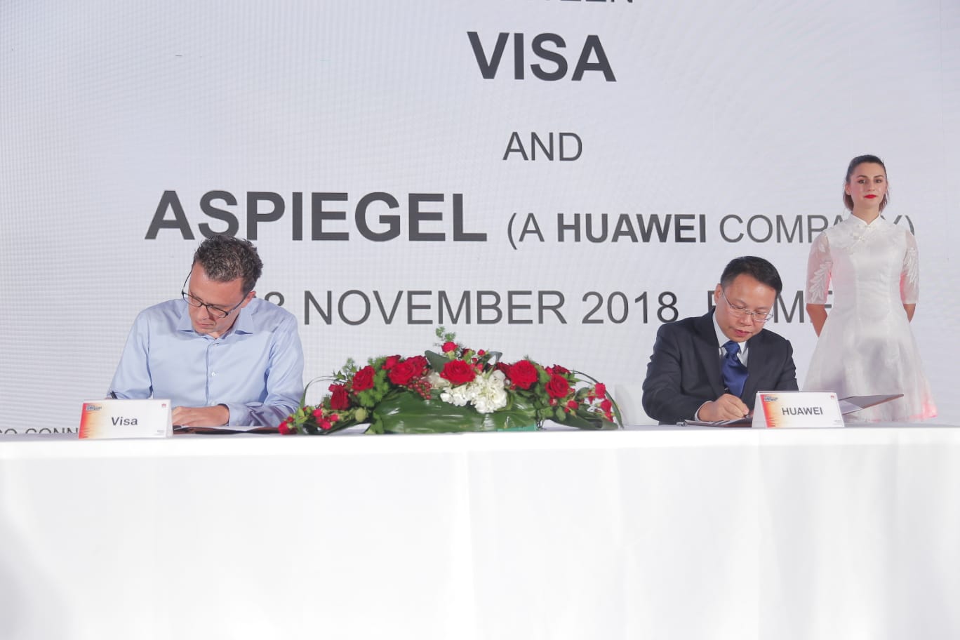 Visa Huawei signature
