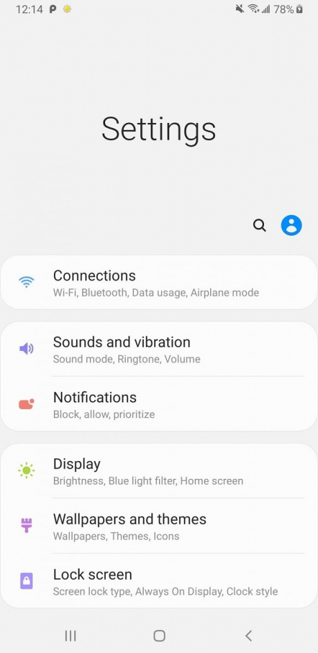 samsung galaxy note 8 one ui 2.0