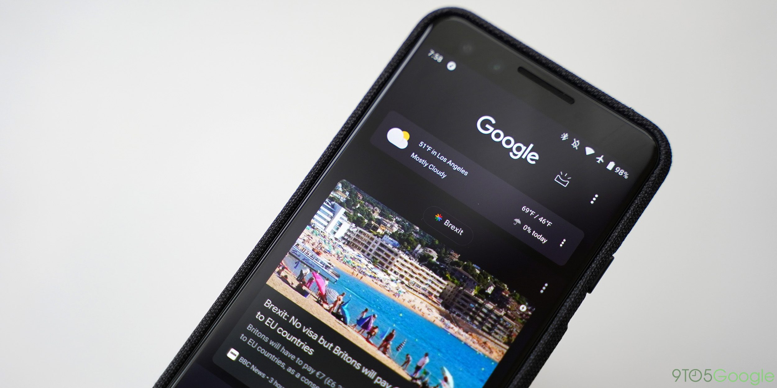 Google discover dark 1