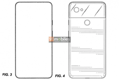 All screen Google Pixel patent