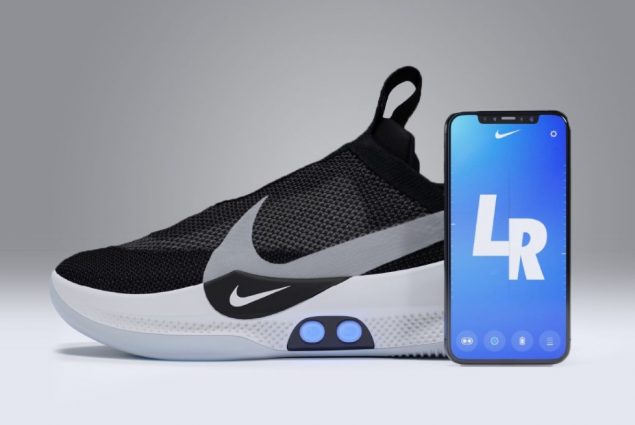 Nike Adapt BB sono scarpe da basket smart con sistema di chiusura automatico,  ricarica wireless e app
