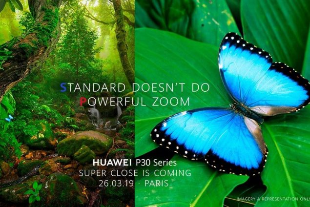 Huawei P30 teaser
