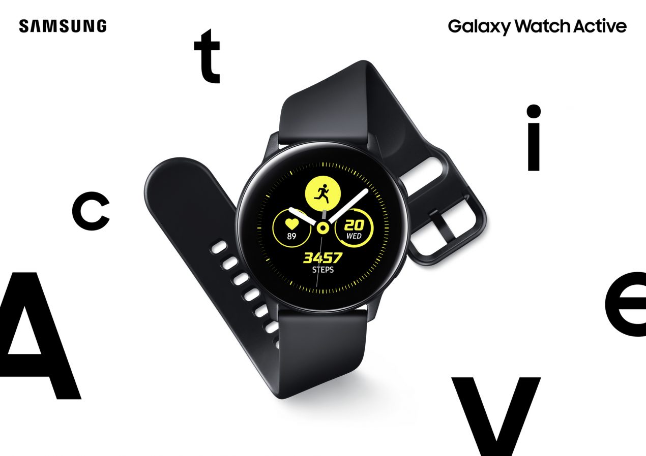 Samsung Galaxy Watch Active ufficiale: uno sportwatch a misura di polso, completo e minimale