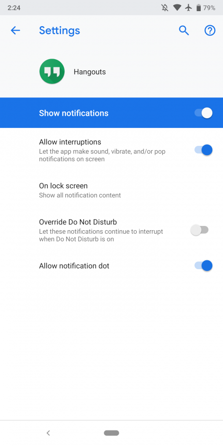 Google hangouts 27 notifications 1