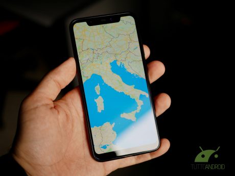 Google Maps vista Italia
