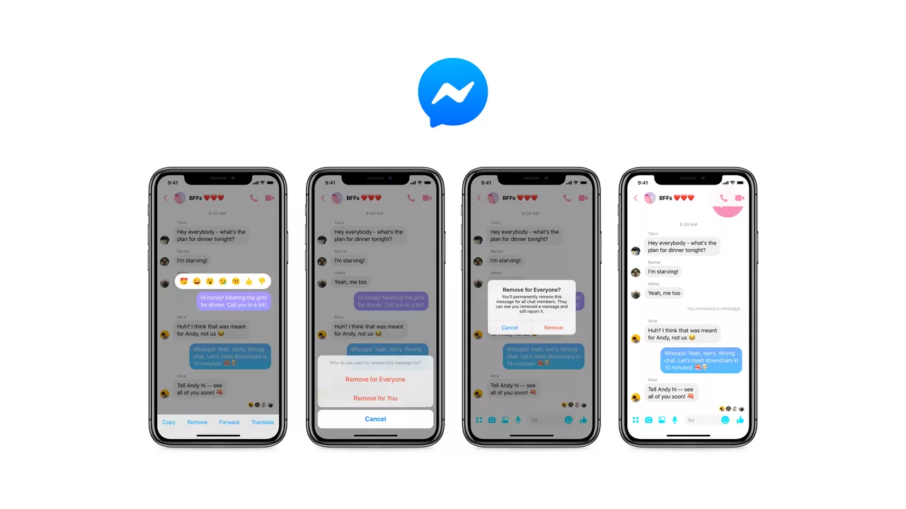 Messenger remove