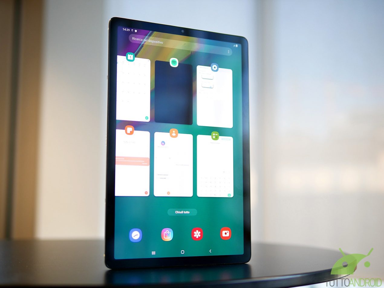 A tu per tu con il nuovo Samsung Galaxy Tab S5e: buona la prima