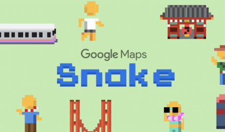 Snake su google maps