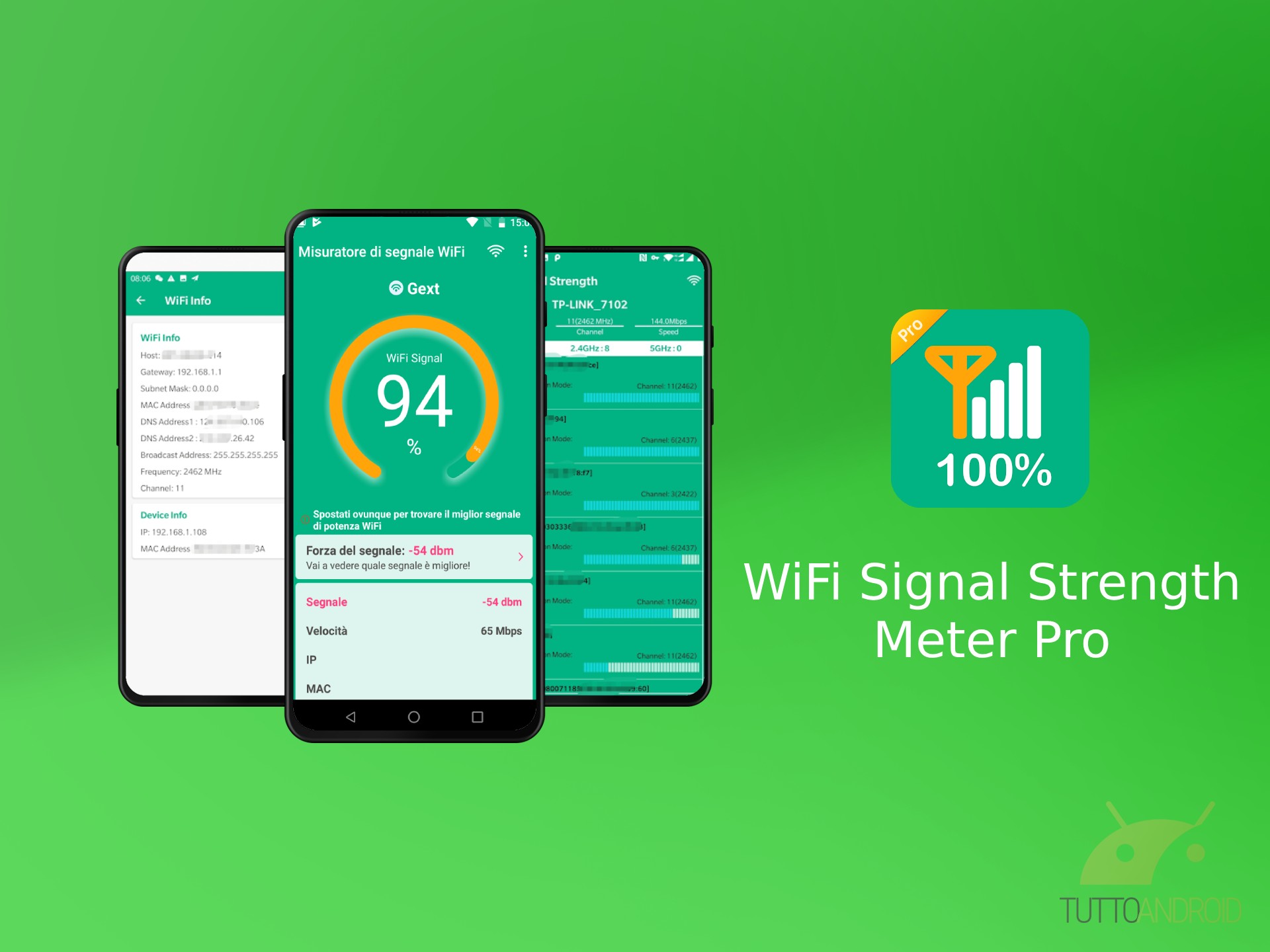 app to test wifi signal strength android