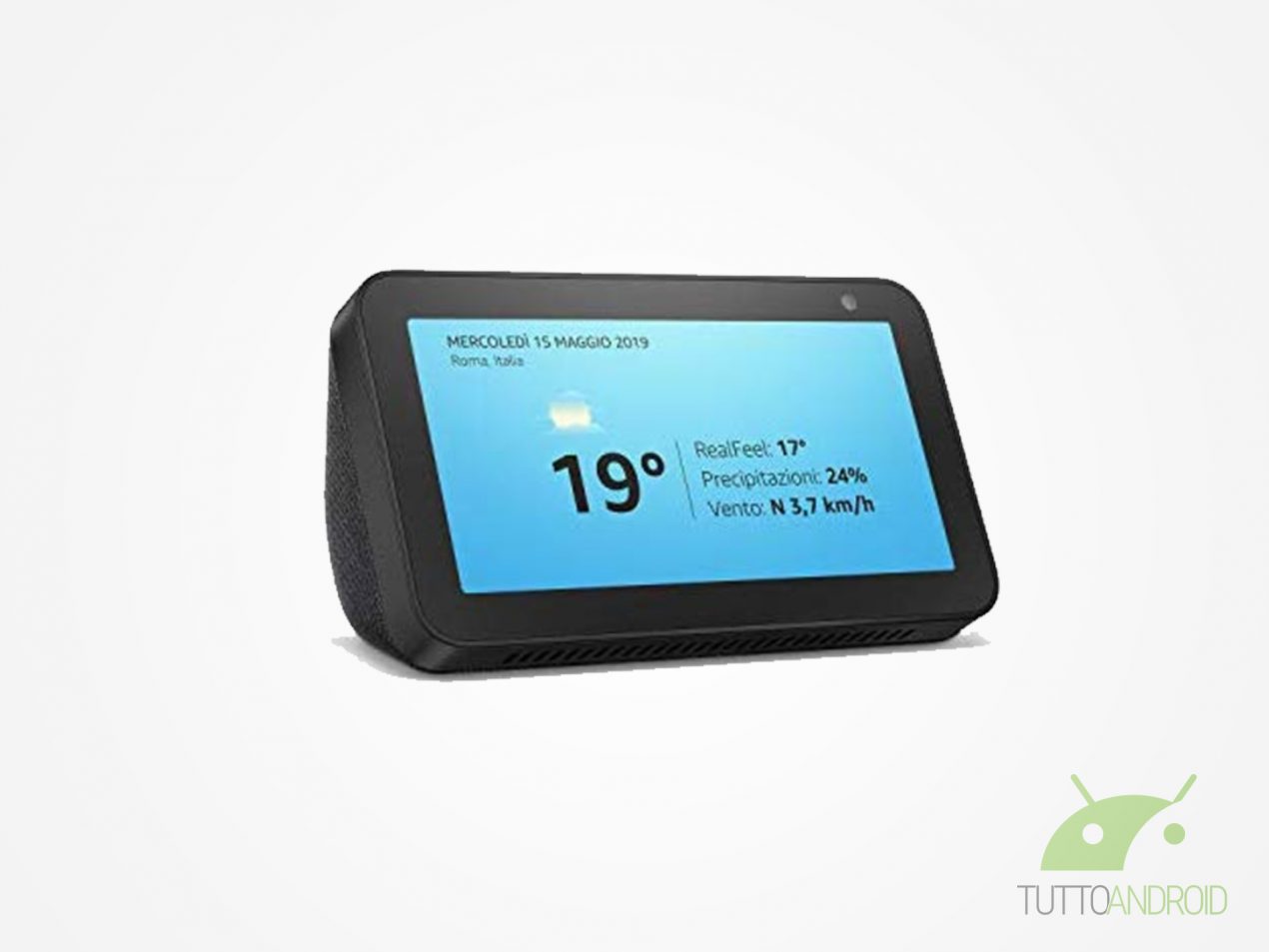 Amazon Echo Show 5 è ufficiale in Italia a meno di 100 euro