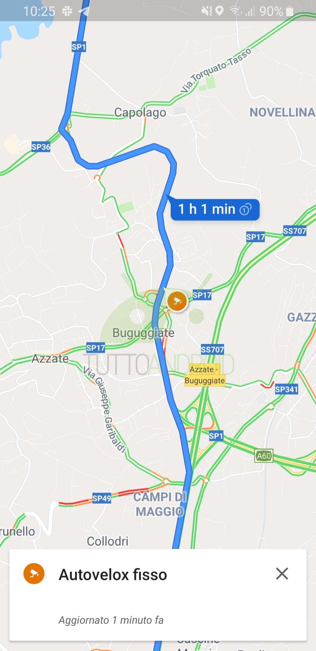 Gli autovelox su Google Maps sono arrivati in Italia: ecco come funzionano