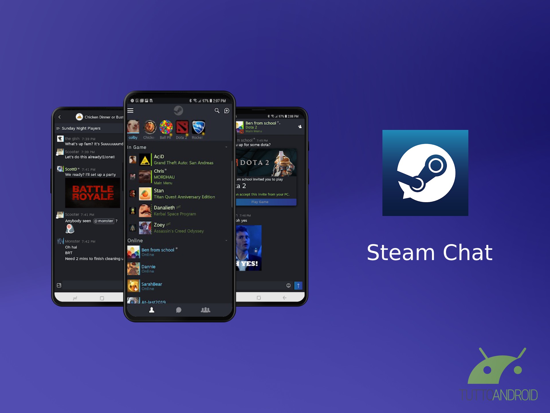 Steam chat андроид фото 6