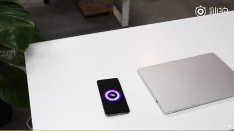 Xiaomi and IKEA wireless charging table