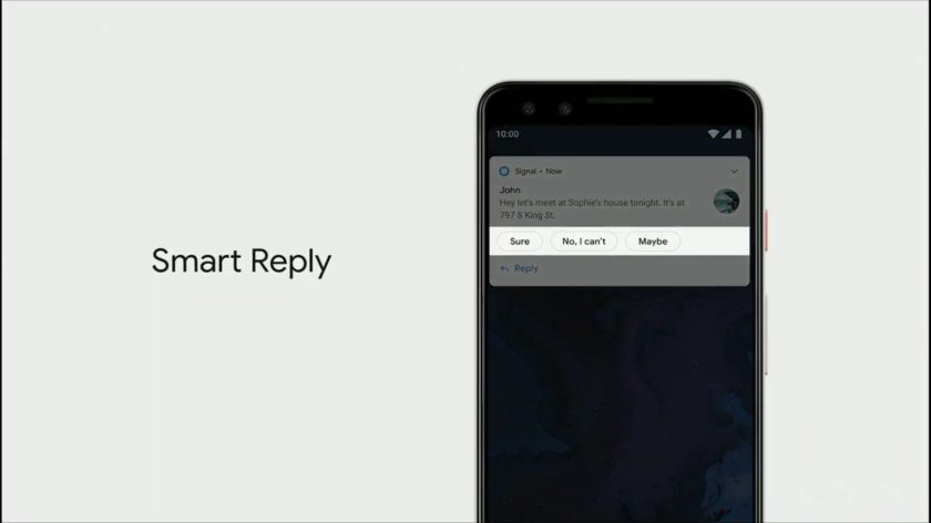 Smart reply