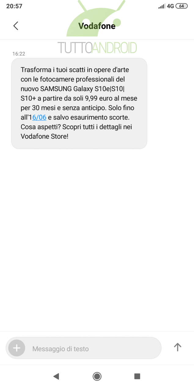 vodafone s10e