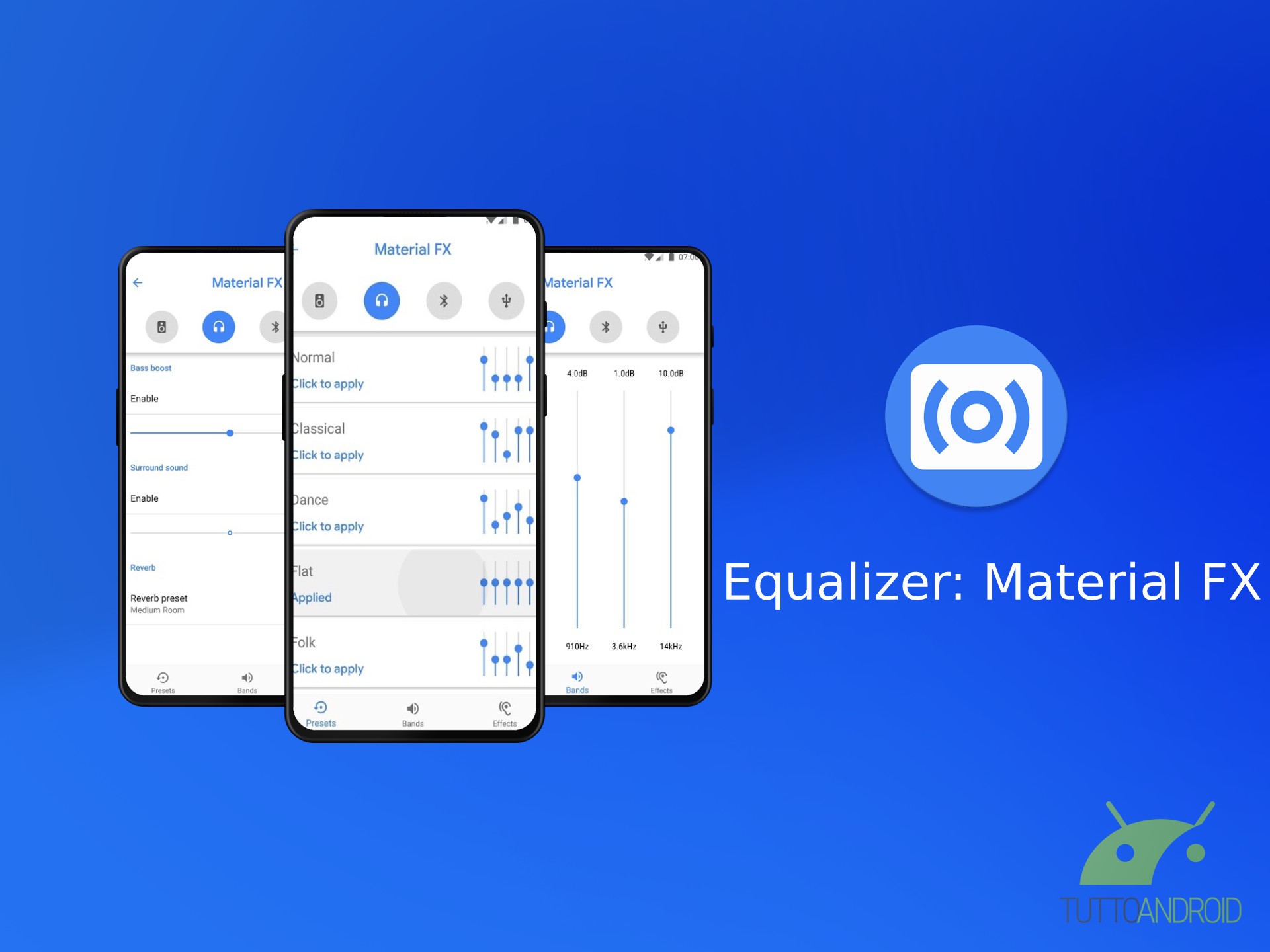 Equalizer Material FX è un'equalizzatore senza fronzoli che permette