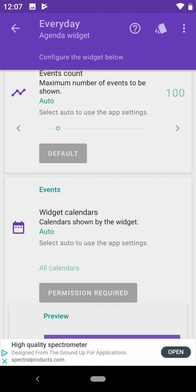 E' arrivato Everyday Calendar, un widget agenda e calendario tutto