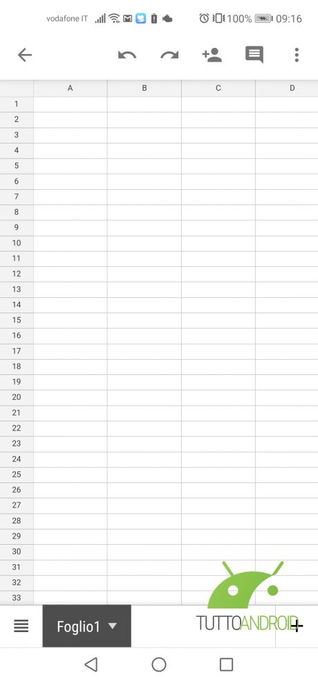 ACCEDERE A FOGLI visual data 6