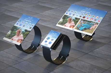 IBM foldable smartwatch 0