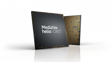 MediaTek Helio G90T Transparent tilted