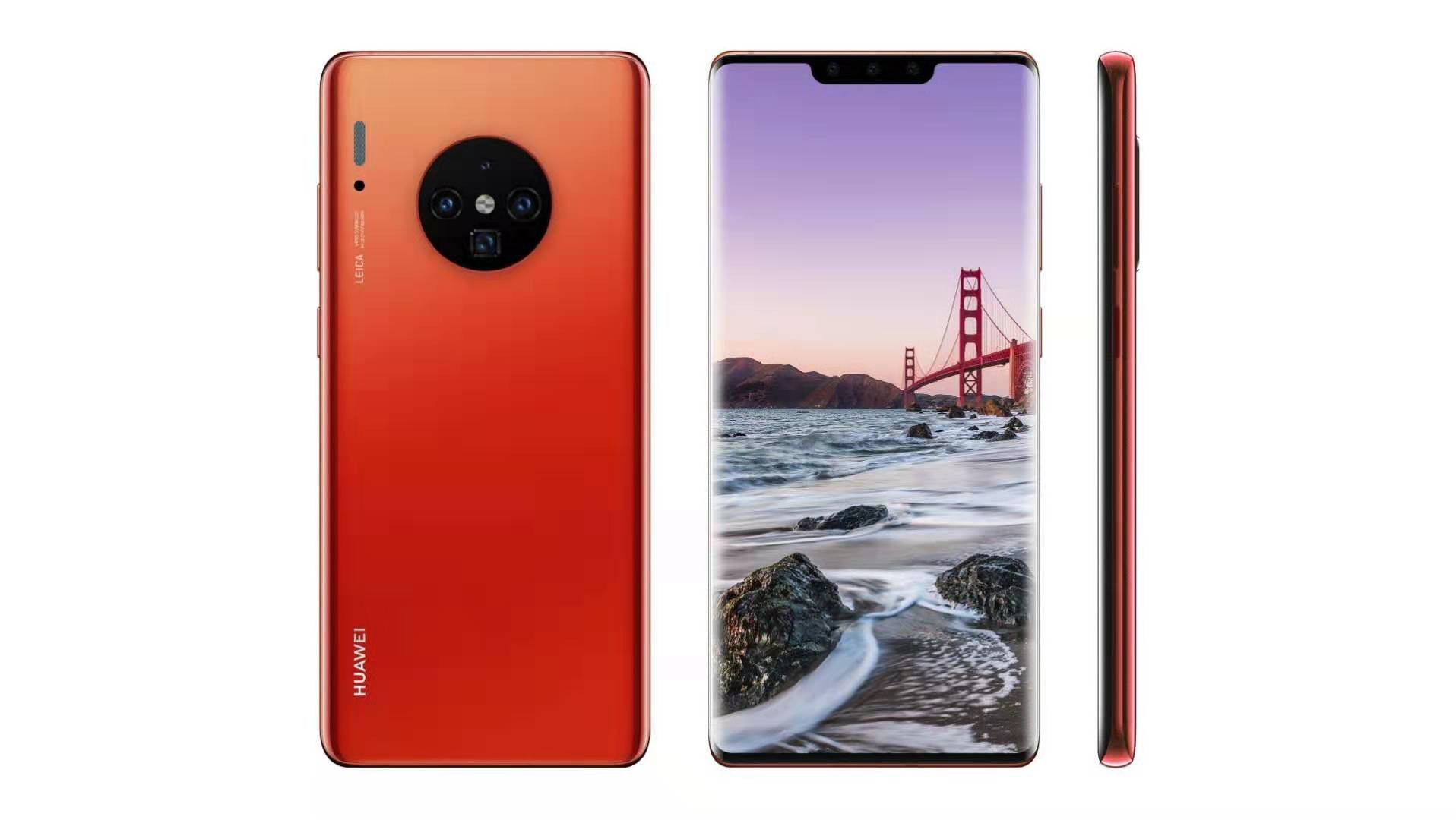 Cover Personalizzata Per Huawei Mate 30 Pro Con Foto E Testo - Bordo TPU E Retro In Vetro Temperato