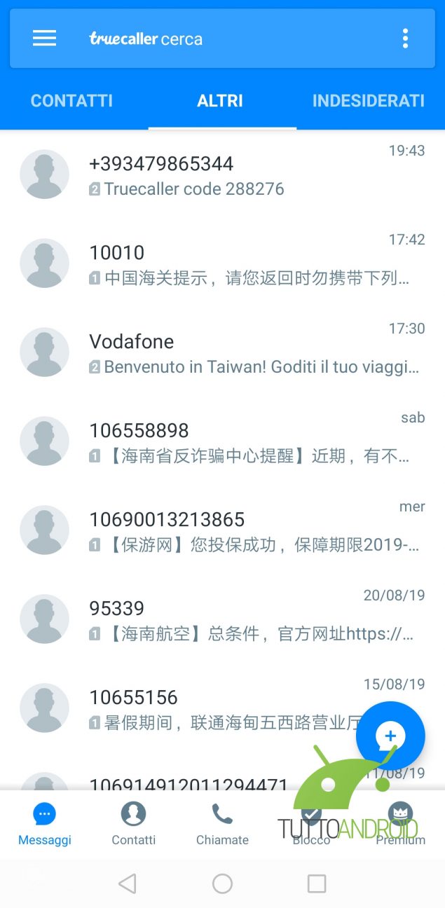 Mi Ha Chiamato Un Numero Inesistente