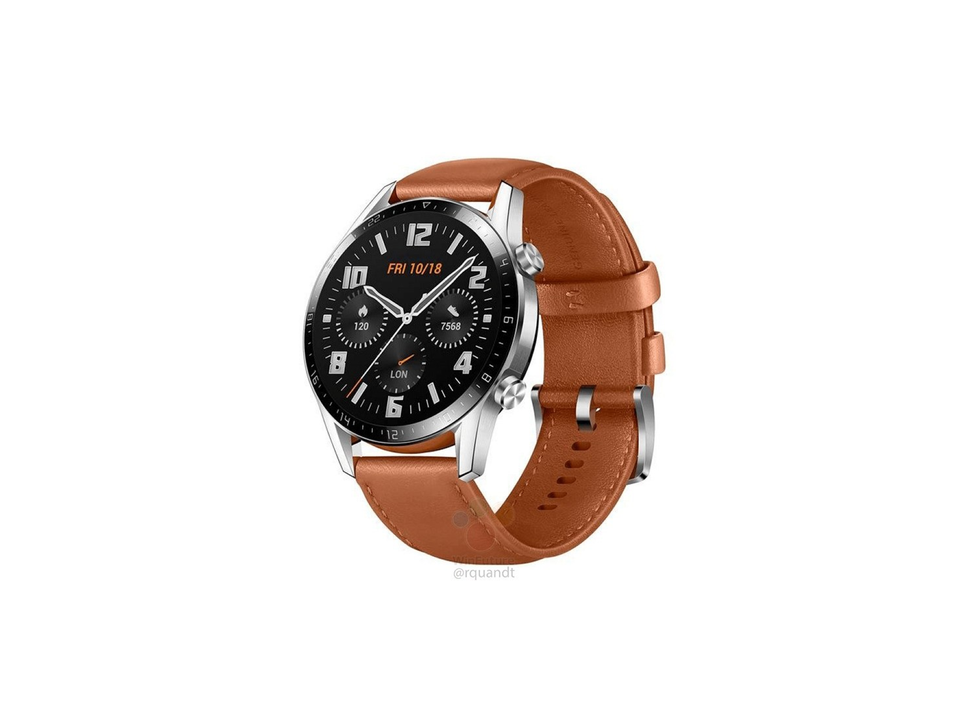 Huawei Watch GT 2 leak copertina
