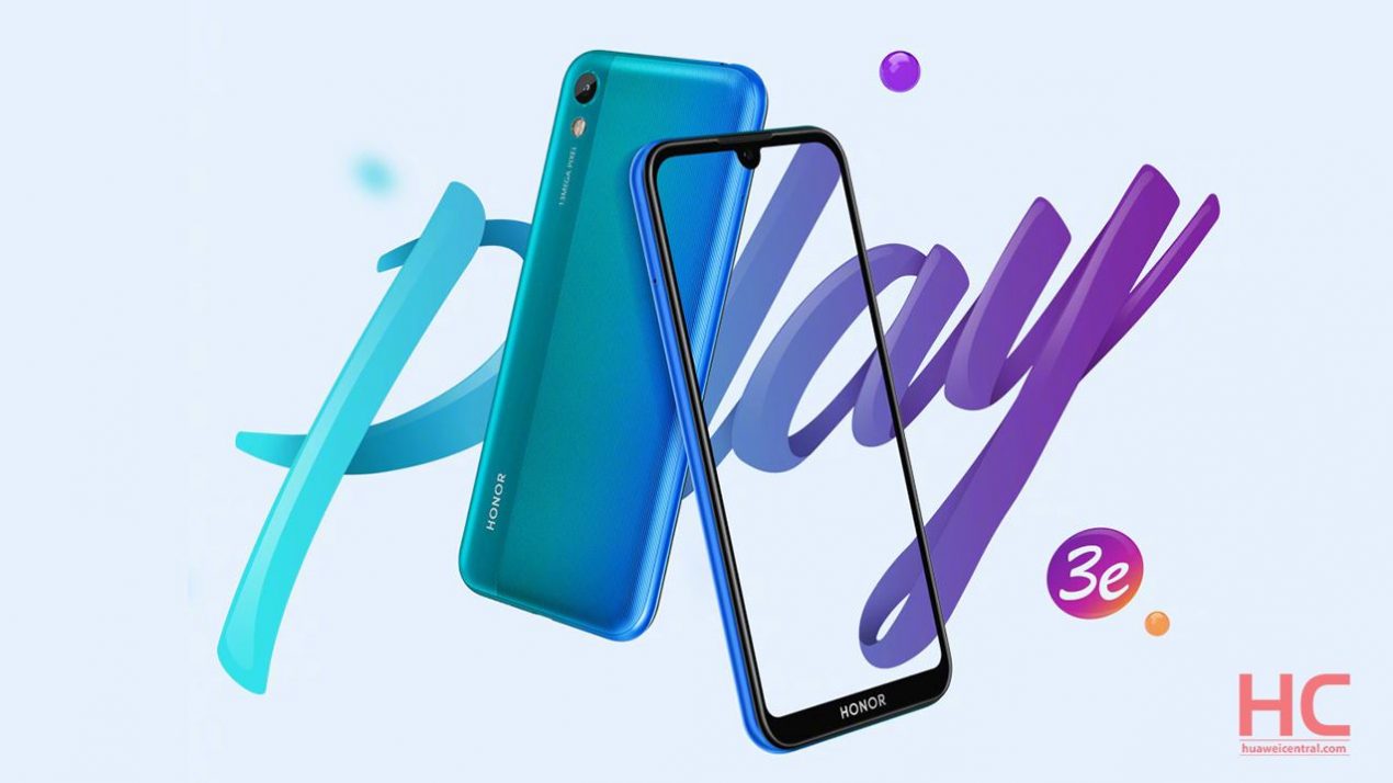 HONOR Play 3e ufficiale: la fascia bassa secondo HONOR, già disponibile in Cina