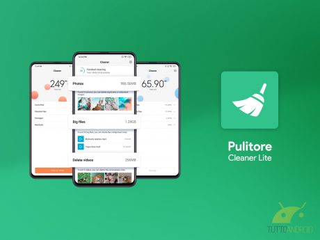 Pulitore cleaner lite xiaomi app gestione pulizia memoria android ufficiale play store 
