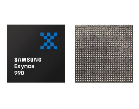 Exynos 990 Front and Back