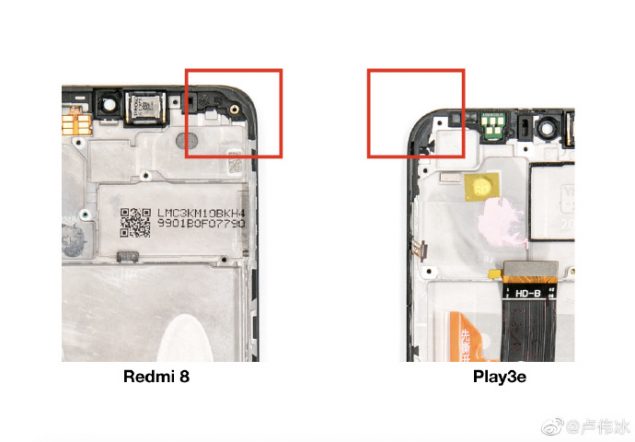 redmi 8a honor play 3e comparazione