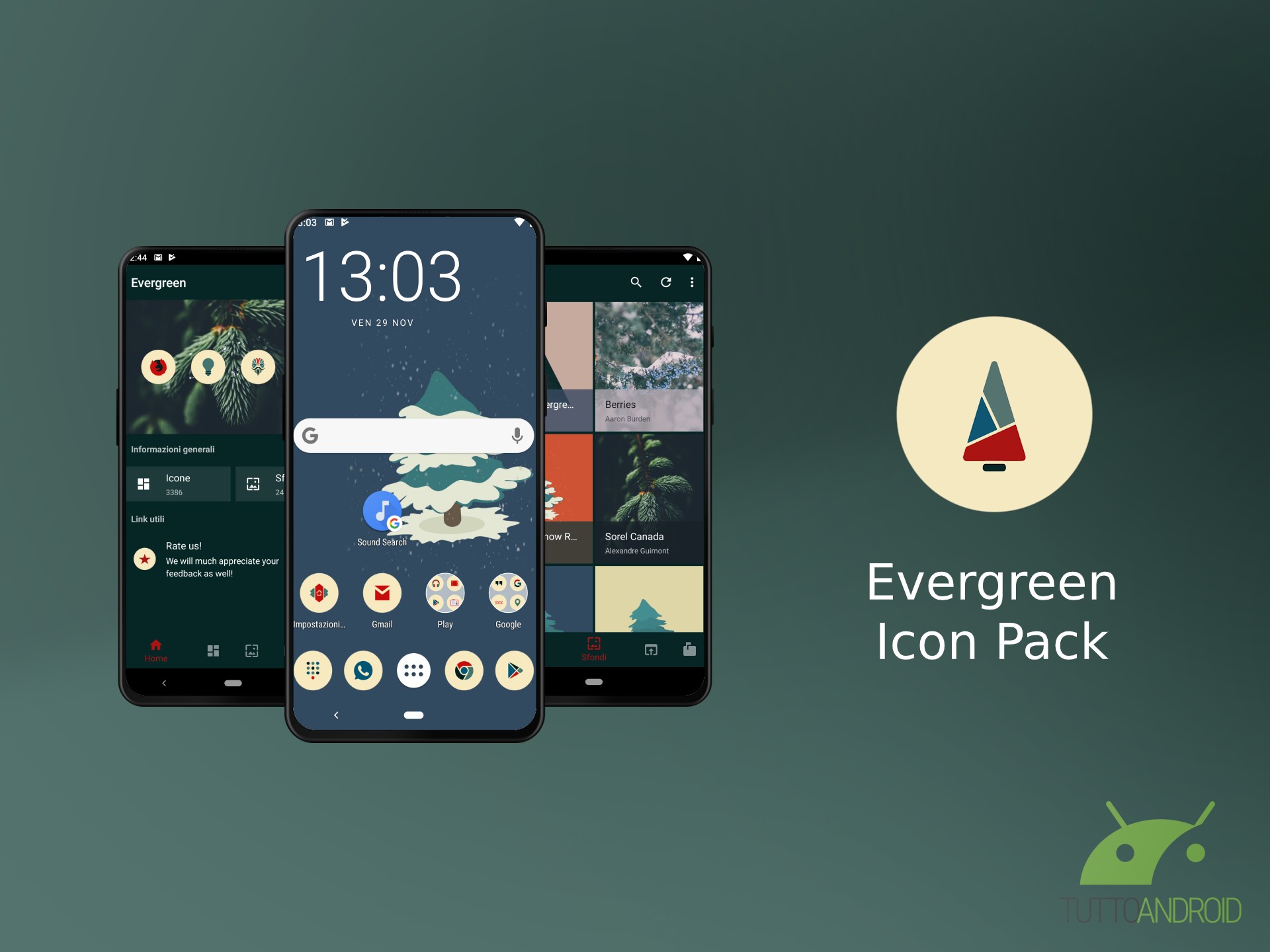 Evergreen icon pack