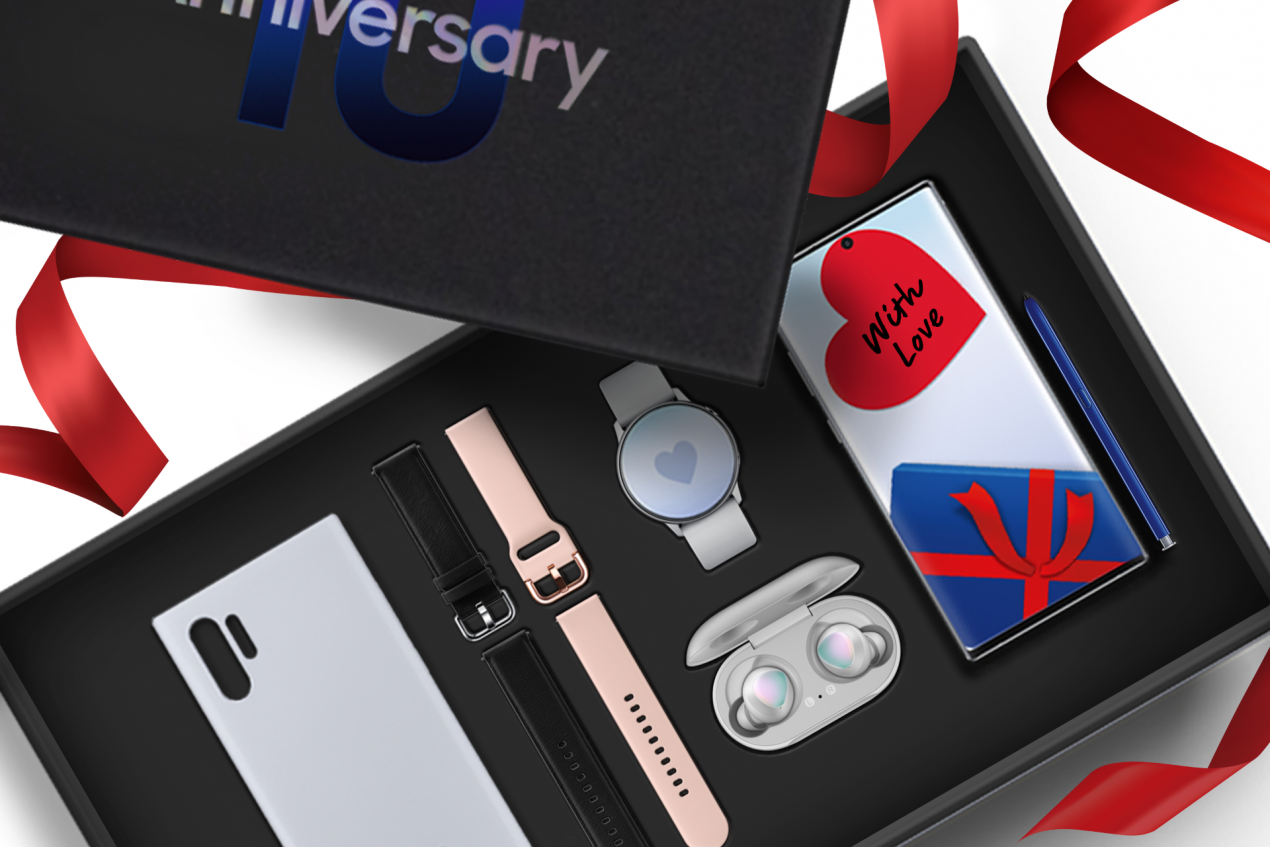 Samsung Galaxy Celebration Box è il miglior regalo di Natale per i fan dell'azienda