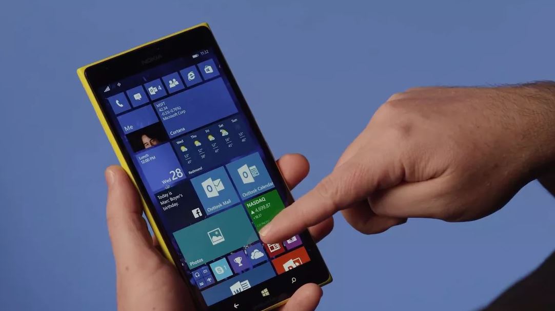 bill gates windows mobile android intervista