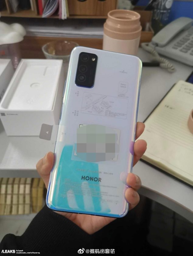 honor v30 5g immagini hands-on