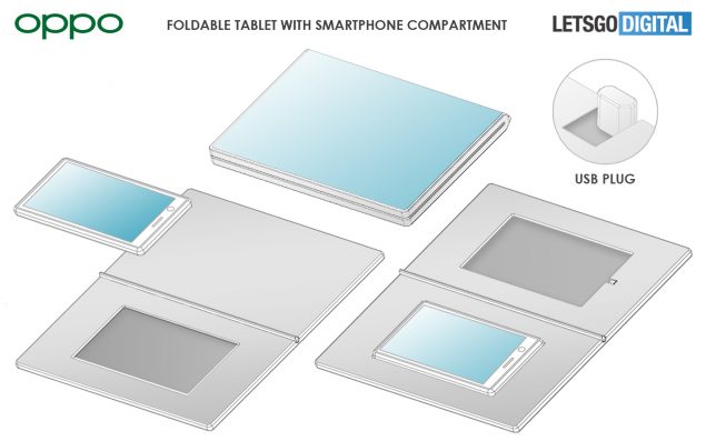 oppo tablet pieghevole smartphone coloros 7 rumor