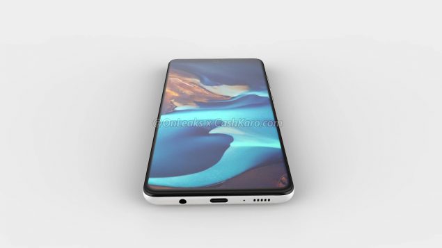 samsung galaxy a71 render video 360 gradi