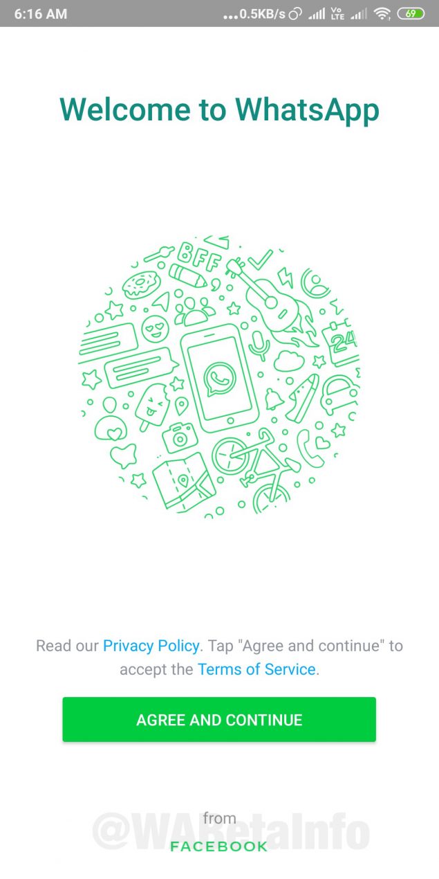 whatsapp beta 2 19 331 facebook logo footer