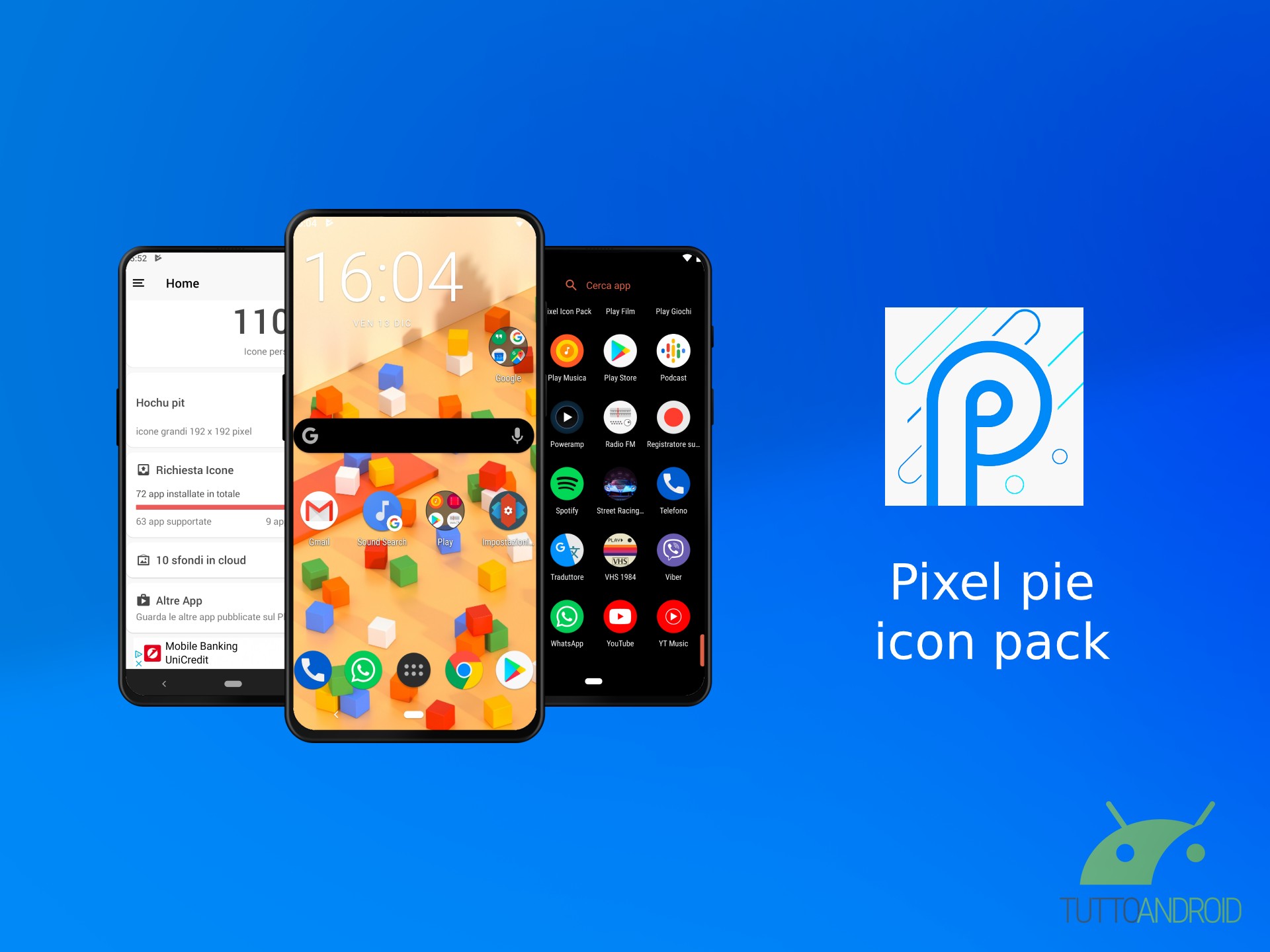 Pixel pie icon pack