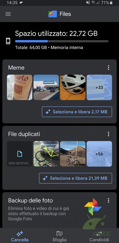 COME UTILIZZARE FILES BY GOOGLE visual data 6