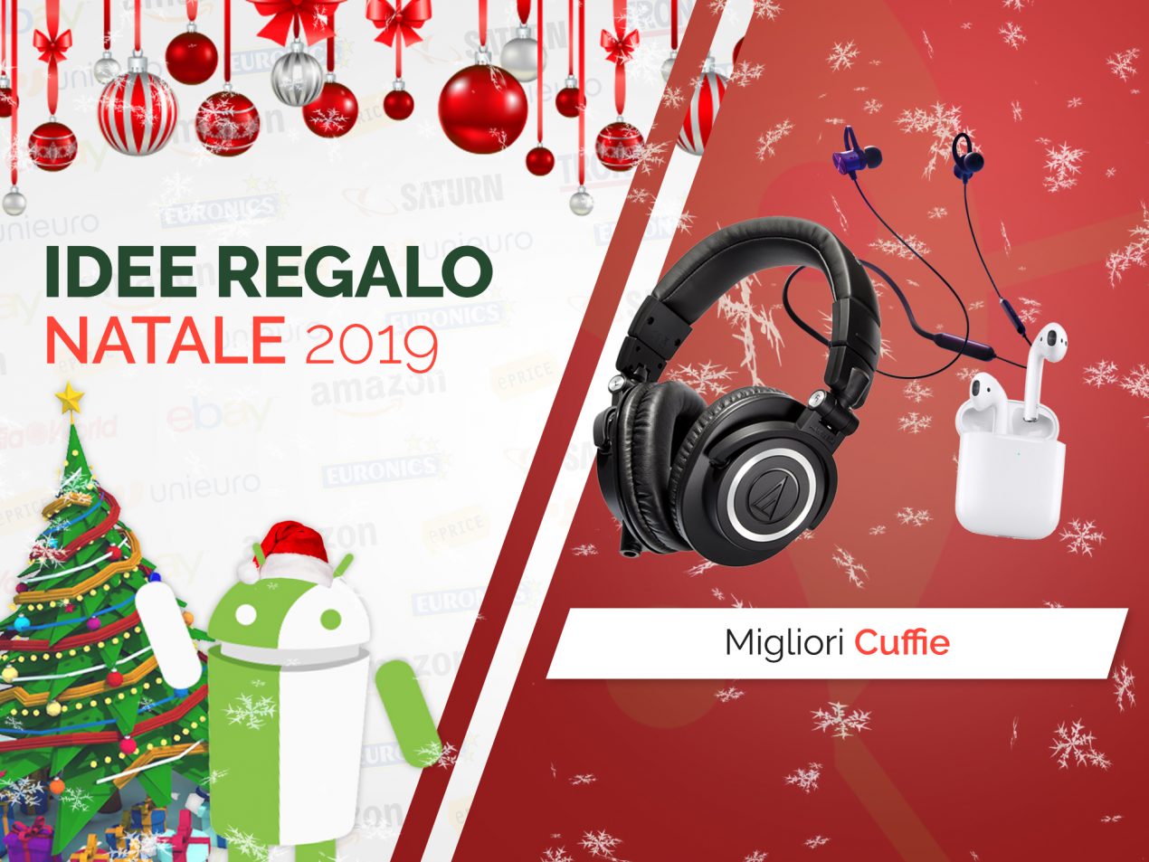 Quali cuffie regalare a Natale? La nostra selezione delle Idee Regalo Natale 2019